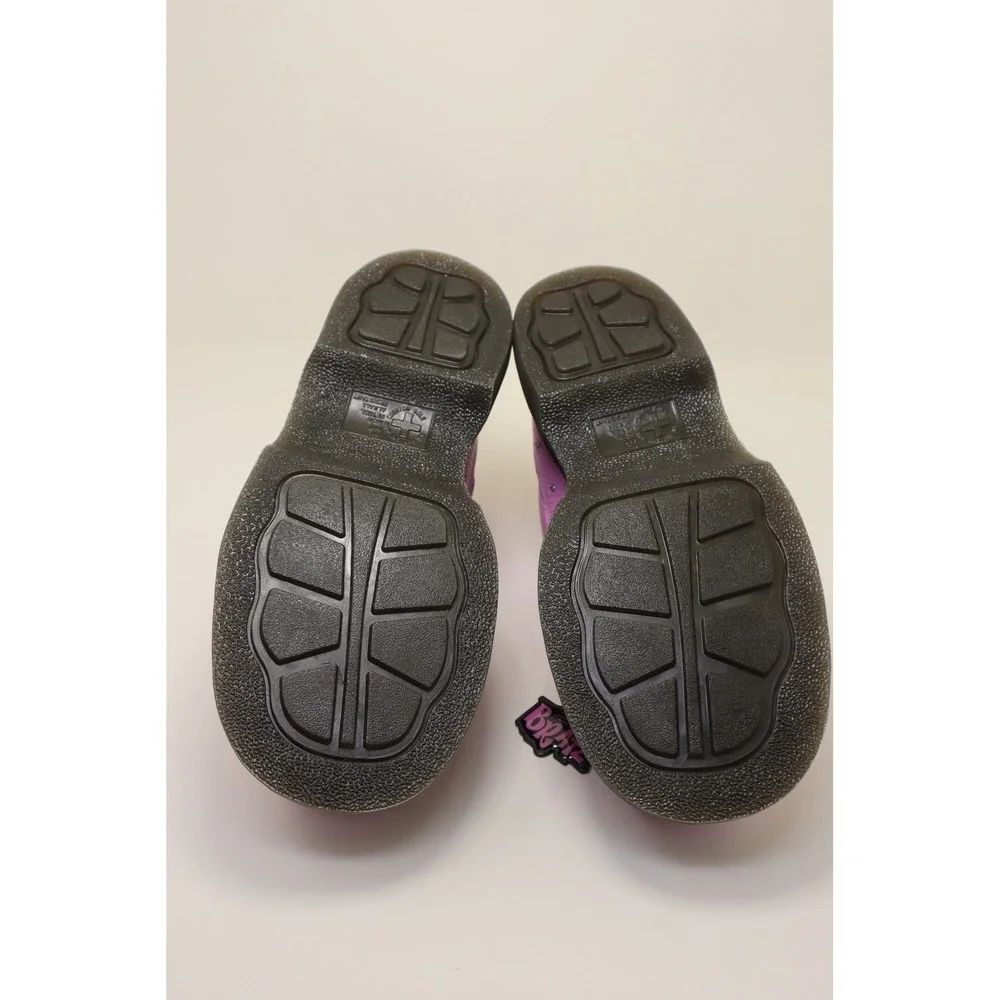 Dr. Martens x Bratz Buzz 5I Womens 6 Purple Velvet Leather Platform Shoes NWOB
